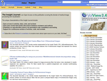Tablet Screenshot of insight-journal.org